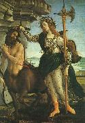 Pallas and the Centaur Sandro Botticelli